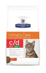 Hill’s feline c/d urinary stress reduced calories