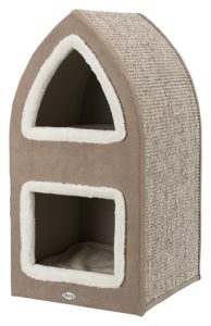 Trixie krabpaal cat tower marcy bruin / creme