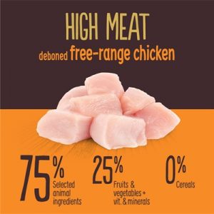 True instinct high meat free range chicken